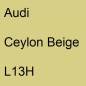 Preview: Audi, Ceylon Beige, L13H.